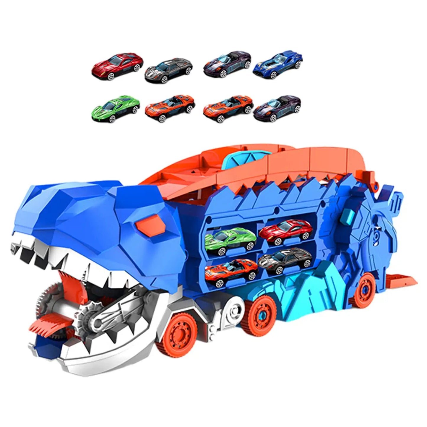 Dinosaur Truck Eating Cars Toy Dinosaur Car Vehicles Playset