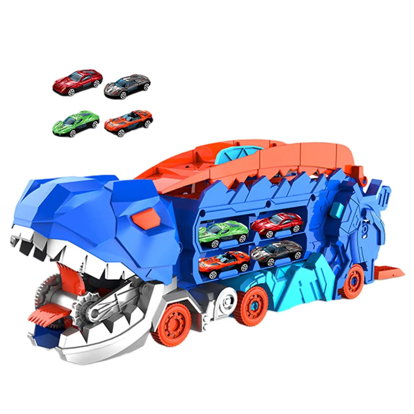 Dinosaur Truck Eating Cars Toy Dinosaur Car Vehicles Playset