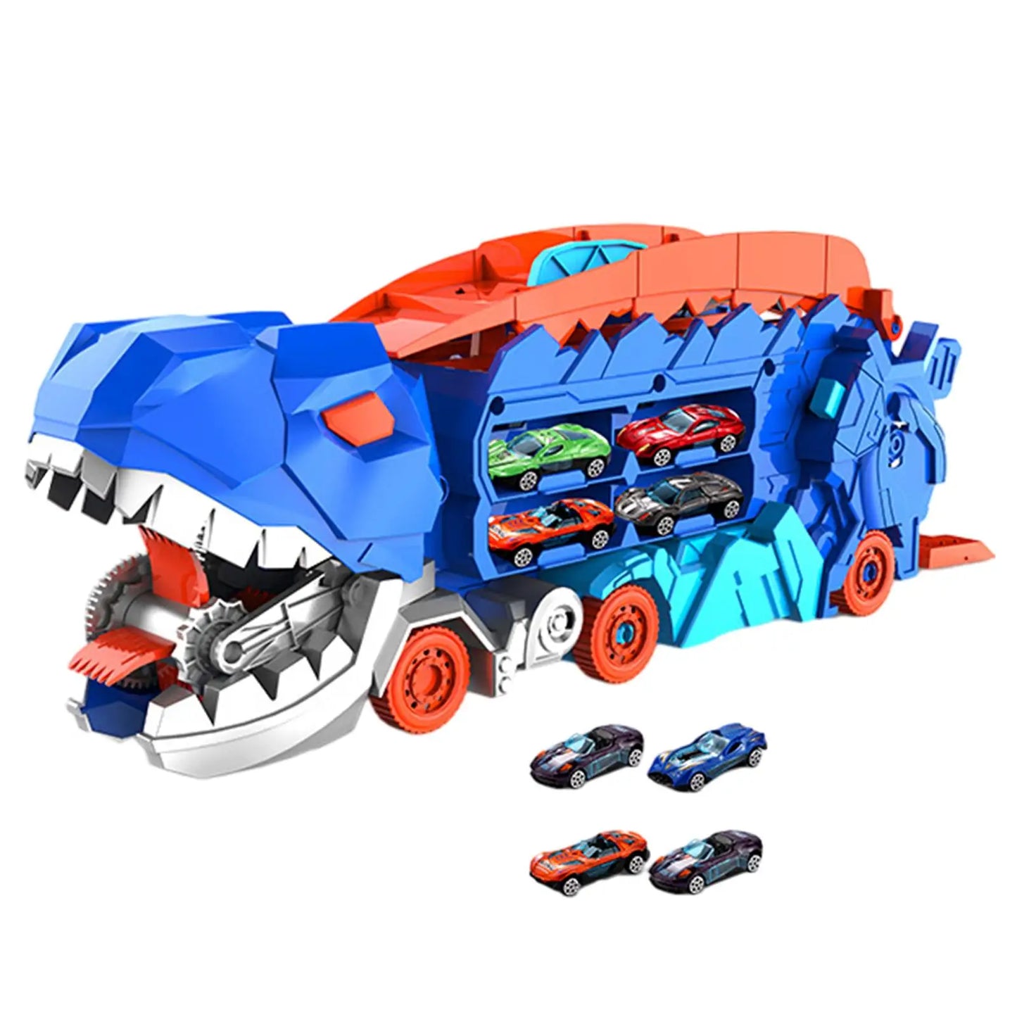 Dinosaur Truck Eating Cars Toy Dinosaur Car Vehicles Playset