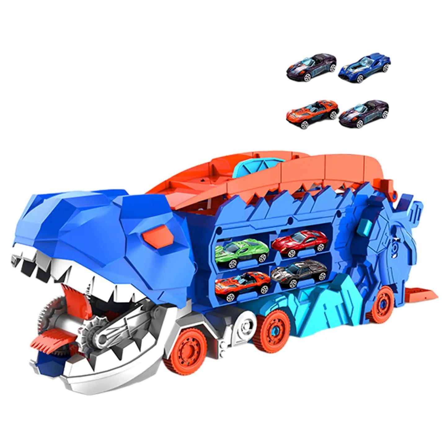 Dinosaur Truck Eating Cars Toy Dinosaur Car Vehicles Playset