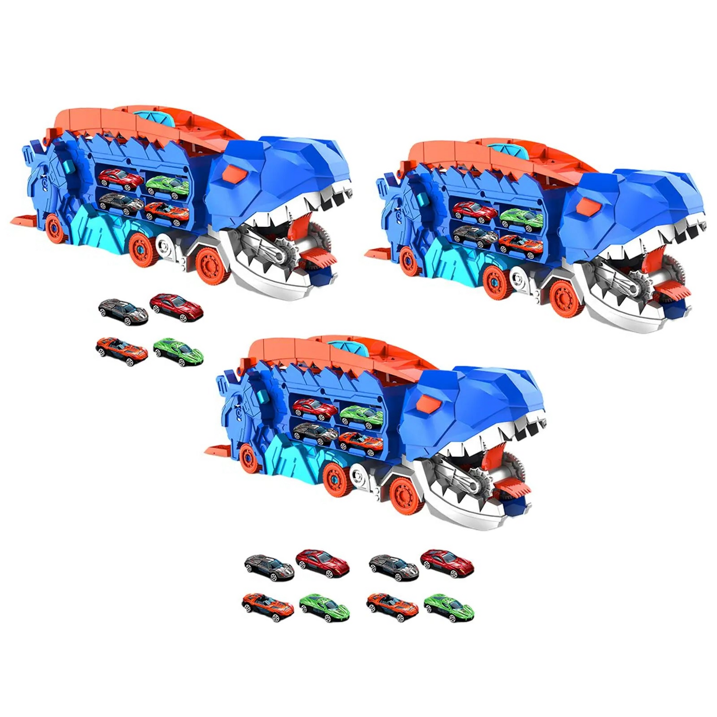 Dinosaur Truck Eating Cars Toy Dinosaur Car Vehicles Playset